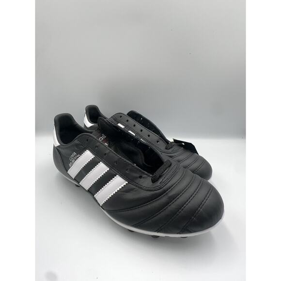 Size 10 Adidas Men’s Copa Mundial Soccer Cleats Shoes Black/Cloud White 015110 - Picture 1 of 5